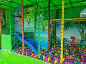 K5 Spaßmobil für Kinder in Dschungeloptik